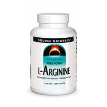 Source Naturals L-Arginine 아르기닌 1000mg 200타블렛
