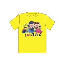 한국 2D 평면 티셔츠 청사초롱 전통티셔츠 성인 아동 반팔 티셔츠 외국인 선물 기념품