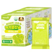 베이비락 19종 아기 생유산균 샤인머스캣맛, 15g, 10개