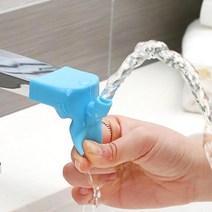 매직 실리콘 수도꼭지, 블루, 색상:블루