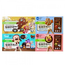 풀무원 토이쿠키만들기 3박스 골라담기 (킹덤브레드이발소숲속바닷속), 킹덤1+브레드이발소1_숲속 동물들 생일파티 (300g)