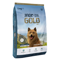 도그랑 강아지 진도 골드 전연령 건식사료, 6개, 15kg, 닭