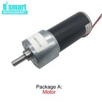 선외기엔진 Bringsmart DC 기어 모터 12 볼트 감속기 엔진 고속 고토크 가역 JGB37-3157 24V, 10 12v 800rpm_04 package J