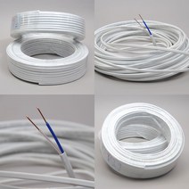 로맥스전선(CVF) 1.5*2C 2.5*2C 4.0*2C 70M/롤 단위 판매 실내배선 전원선 스위치 콘센트선, 4.0-2C