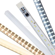 하이전구 220V 직결용 LED바 간접무드등 투명 불투명 600mm 1200mm, 1개, 전구색 불투명 1200mm