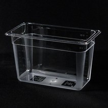 PC 밧드 1/3 투명 보관 용기 바트 반찬통 냉장고정리