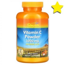Thompson 비타민C 비타민씨 Vitamin 파우더 가루 분말 5000 mg 8온즈