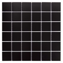 [레그노] CHESSBOARD BLACK 48*48 모자이크타일, CH-03