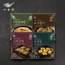 사옹원 [사옹원]명장 녹두빈대떡400g+고기완자480g+오미산적450g+동태전300g, 1