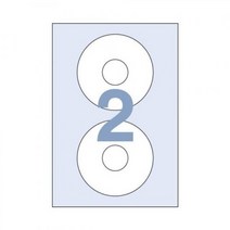 세모네모 라벨지 C3021 CD라벨 지름118mm 1000매, 없음