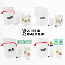 학습 완구검사통과/안전한 나만의 슬라임 만들기 1인모음전-72394EA, 01_클리어 슬라임 1인 kit