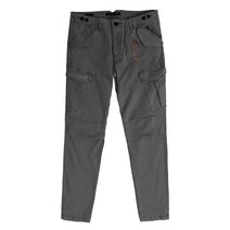 20FW[지아니루포]스키니핏 GL006B 워싱 카고팬츠(GR)