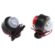 테일램프 후미등 데루등 캠핑카 카라반 2pcs 10-30v 자동차 트럭 led 사이드