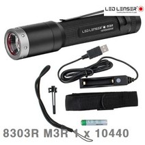 레드랜서 LED 충전라이트 8303R M3R 1 x 10440 220lm 45g (1EA), 본상품