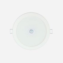 LED 매입 현관 센서등 6인치 15W 플리커프리 복도등 욕실등, 전구색(노란빛)