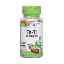 솔라레이 Fo Ti 하수오 610mg 100정 He Shou Wu 허수우 효능 효과, 1개, 기본