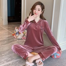 트레이닝셋업 벨벳 스포츠 스웨트셋업 스웻셋업 벨벳트레이닝 여 투피스 가을