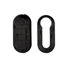 자동차 키링 키케이스 키홀더 OkeyTech 자동차 스타일링 1PC 교체 키 케이스 피아트 500 팬더 Punto 브라보, 04 빨간
