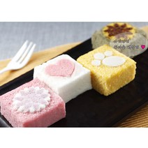 허생떡방 미니 백설기(소설기)[백설기/딸기설기] 20개, 1개, 20