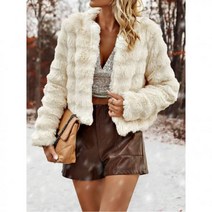 여자 자켓 재킷 오픈 옷섶 퍼지 586714