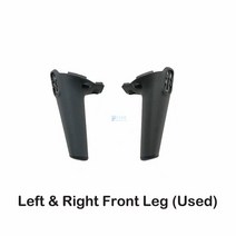 모터 및 케이블 랜딩 기어 다리가 없는 dji mavic 3 시네 암 쉘용 암 부품 교체용 전면후면 축, 왼쪽과 오른쪽