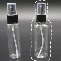 향수공병 안개분사 스프레이 투명 빈병 스킨 미스트 탈취제 용기 소분 50ml