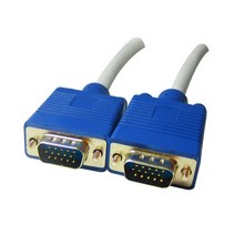 [LANstar] 보급형 RGB 모니터금장콘넥터연장케이블15M, LS-RGB-15MM-15M