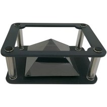 일본직발송 2. GAOHOU 3D 홀로그램 피라미드 홀로그램 디스플레이 스탠드 영사기 프로젝터 유니버설 3.5-6, One Size_One Color, 상세 설명 참조0, 상세 설명 참조0