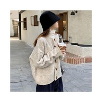 가디건 자켓 JACKET 재킷 코디 여성 코튼 빅사이즈 원피스위에입는 검정 5xl 120 니트 쟈켓 잠바