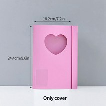 포카슬리브 카드홀드커버 A5 포토 바인더 Diy 수집 북 아이돌 폴라로이드 앨범 스크랩북 Kpop 사진 앨범저널 노트북, S4 Photo album cover
