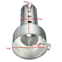 오토바이 수 DB 킬러 소음기 소음 제거기 배기 조절 머플러 소음기 35mm/42mm/45mm/48mm/60mm, 02 Short 45mm