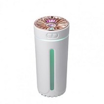 기화식가습기 천연 자연 부직포 가습기 휴대용 USB 음소거 공기 가습기 다채로운 색상 자동차 전기 차량, 01 WHITE