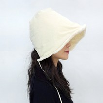 가을 겨울 패딩 후드 보넷 귀달이 벙거지 여자 모자