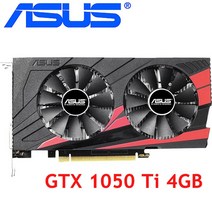 핫딜 3060tid6x gtx4070 NVIDIA VGA 카드용 ASUS 비디오 카드 GTX1050 Ti 4GB 128 비트 GDDR5 그래픽 지포스 GTX 1050ti 4G