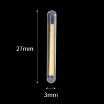 플로트 라이트 스틱 낚시 형광등 야간 로드 다크 글로우 태클 액세서리 S/L 2.24.5mm, [01] 50pcs, [02] 2.5mm
