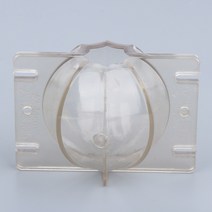 TANC 금형 금형 DIY 향초를 만드는 여덟 코너 랜턴 플라스틱 양초, 7.44CM, 설명 설명, 설명 설명 × 플라스틱