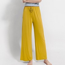 말랑마쥬 데일리 컬링 모달 와이드팬츠