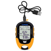 나침반 다기능 LCD 디지털 GPS 고도계 기압계 휴대용 야외 캠핑 하이킹 등산 LED 토치, 중국, [01] FR510 with GPS, Cn