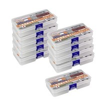 ブランド リングスター Ring Star 공구함 공구 박스 가방 링 스타 포켓 케이스 클리어 L140xW75xH27mm 프리 타입 PC140, 10개 세트