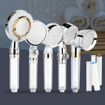 이물질제거 녹물제거 샤워헤드 필터샤워기 욕실수압 교체필터 잔류 염소 미세플라스틱 중금속 불순물 정수 고압 미세차단필터 미세공 살수판 수압상승 절수효과 수압조절 샤워기 간편교체, 프라임 필터헤드