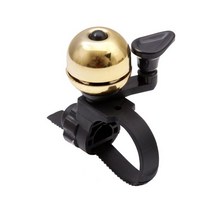 자전거 전자 벨 크락션 WEST BIKING레트로 구리 맑은 시끄러운 소리 핸들 바 링 경적 안전 알람 MTB 로드 사이클링 액세서리, Mini Gold