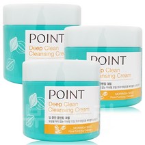 포인트 딥클린 클렌징 크림, 300ml, 3개