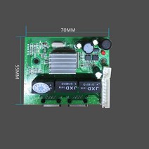 스위칭허브 3포트 기가비트 스위치 전 네트워크 확장 RJ45 LED 디스플레이 백플레인 대역폭 10G PCBA 보드, 한개옵션0