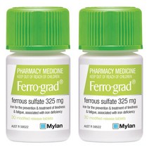 밀란 페로-그래드 30정 Mylan Ferro-Grad Feeeous 30 Tablets Kpf 2개