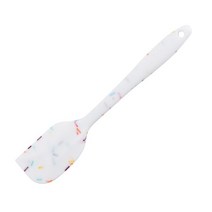 흰색 요리 도구 주방 용품 실리콘 다기능 붙지 않는 주걱 국자 계란 거품기 가제트 세트, [07] Small Spatula