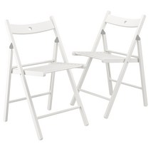 이케아 IKEA TERJE 테리에 접이식의자 - 화이트 2 개 693.998.08