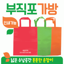 부직포가방[부직포가방(일반형)]부직포가방/에코백/신발주머니/보조가방/고급부직포가방/장바구니/인쇄가능, 부직포가방(오렌지)
