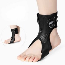 발목 보조기 발처침 족하수 발끌림 풋드랍 깁스신발, 노브 그레이 업그레이드 (왼발) M