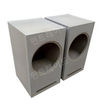 8인치 풀레인지 스피커 미로형 DIY 인클로저