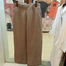 엠벨라 울산점 22년 여름(왕창세일**60%) 마100%**허리 밴딩 수량 없어요**품절임박!!마 일자핏 통팬츠(66 77 88 사이즈)